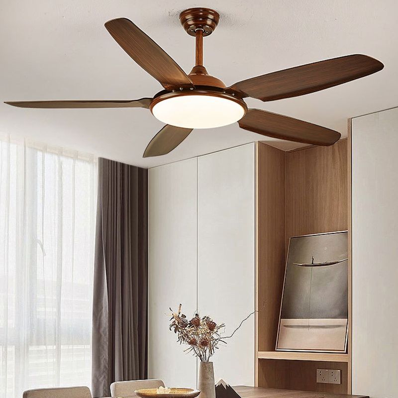 Simple LED Ceiling Fan Light Fixture Modern Ceiling Lamp for Bedroom