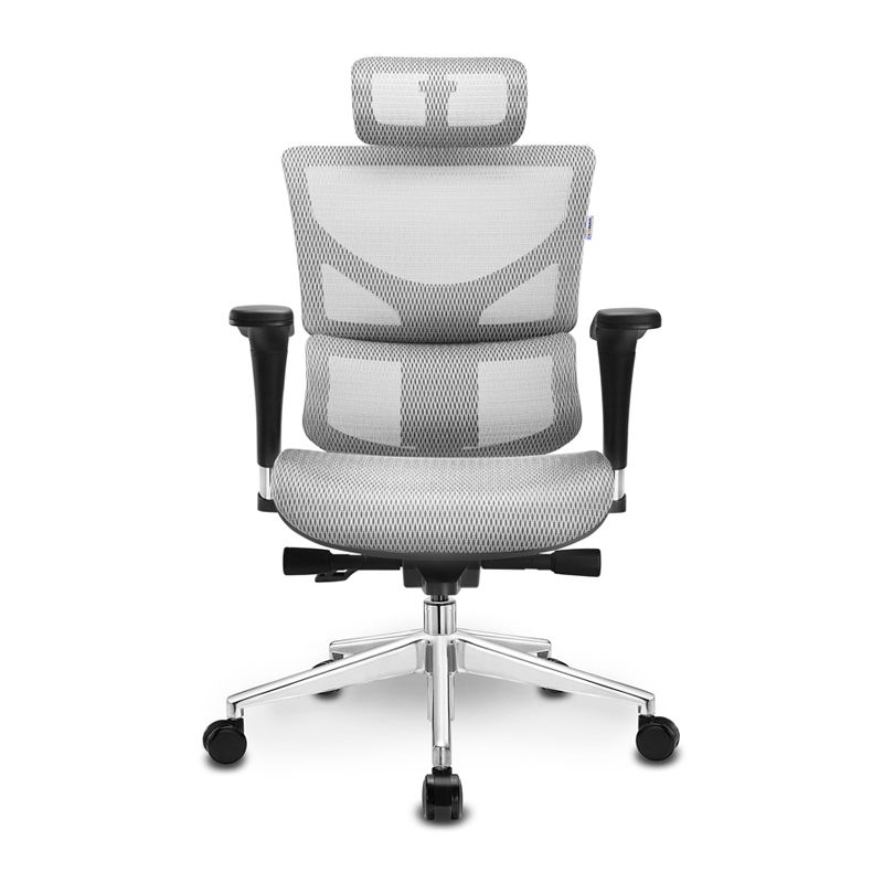 Modern Removable Arms Swivel Chair Adjustable Seat Height Office Chair with Wheels