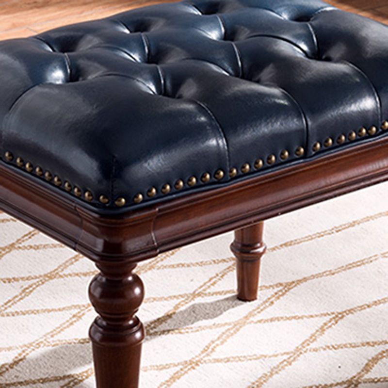 16.1" Wide Upholstered Seating Bench Traditional Entryway and Bedroom Bench with Cushioned