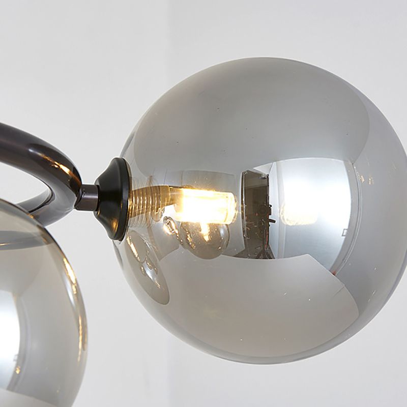 Creative Pendant Lighting Fixture Modern Style Glass Hanging Chandelier