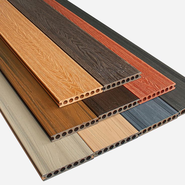 Deck Tile Kit Striped Pattern Nailed Pattern Patio Flooring Tiles