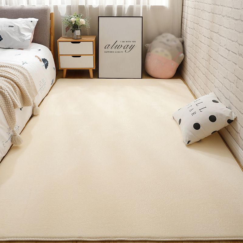 Alfombra de poliéster informal contemporánea alfombra de poliéster alfombra sin deslizamiento para sala de estar