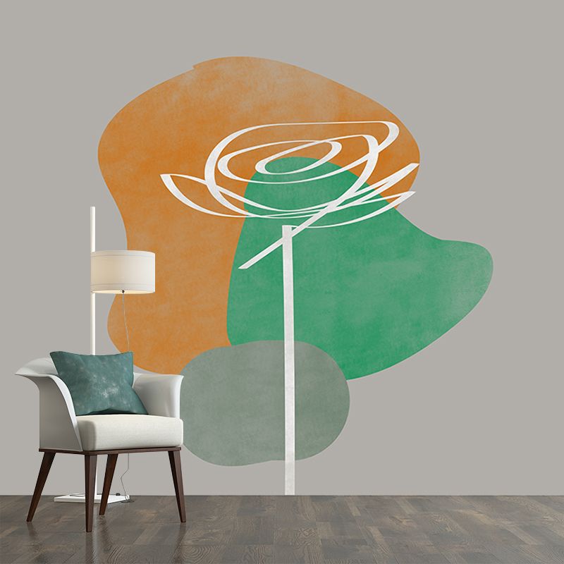 Environmental Wall Mural Wallpaper Bohemian Style Living Room Wall Mural