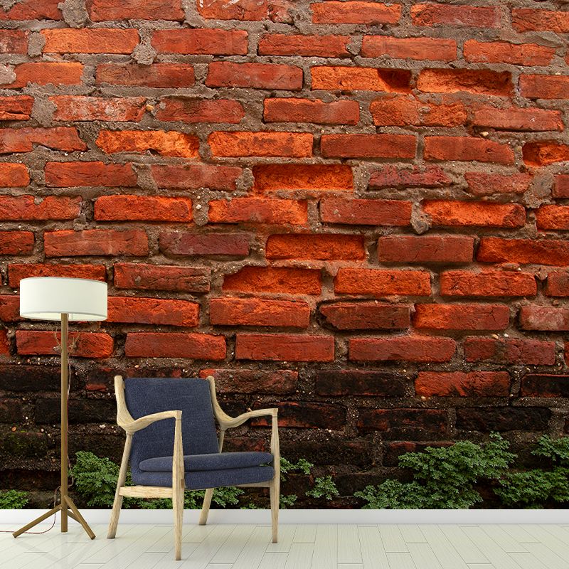 Moisture Resistant Wall Mural Brick Removable Wallpaper for Living Room Decor