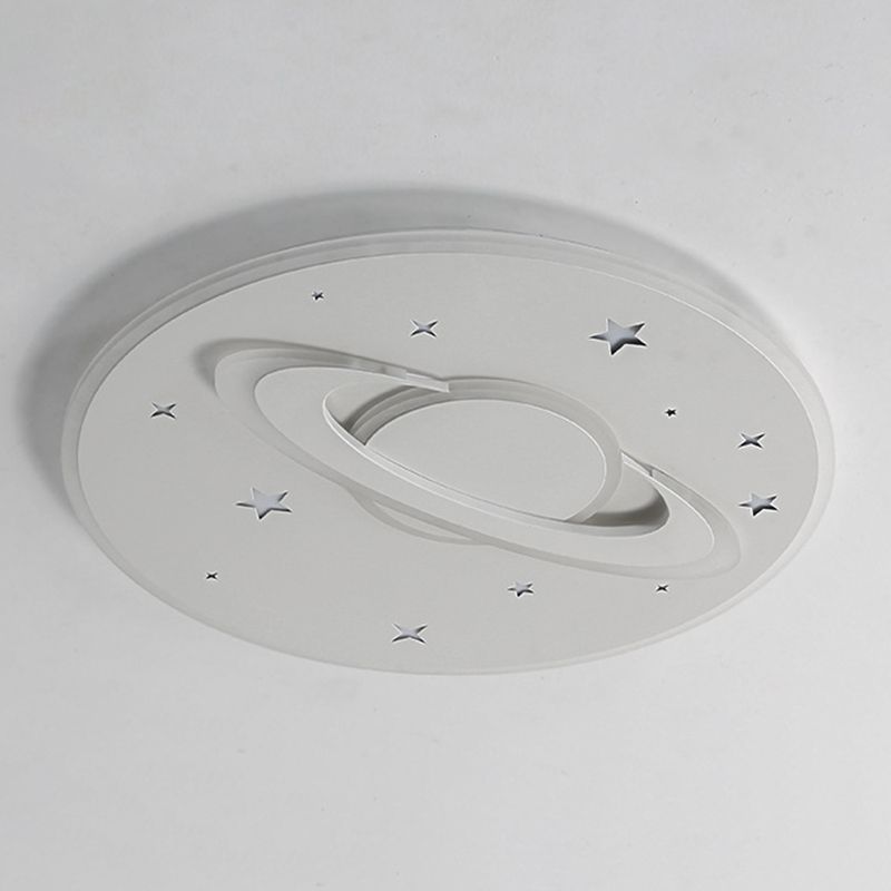 LED Flush Mount Lighting Contemporary White Ceiling Light for Home