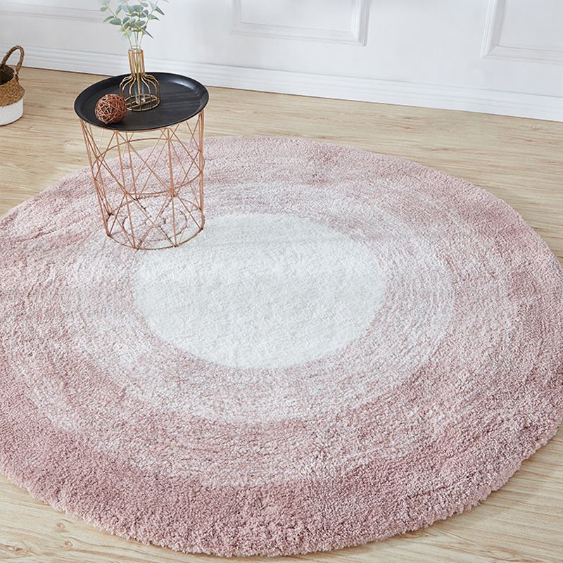 Casual Ombre Rug Multi-Color Cotton Blend Area Carpet Non-Slip Backing Pet Friendly Easy Care Indoor Rug for Room