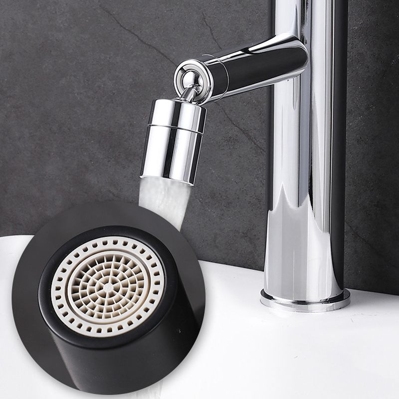 Modern Vessel Sink Faucet Copper Lever Handle Low Arc Retractable Vessel Faucet