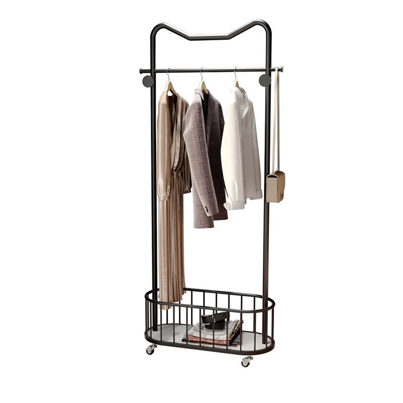 Designer Metal Coat Rack Gorgeous Plain Coat Rack Castors Coat Hanger