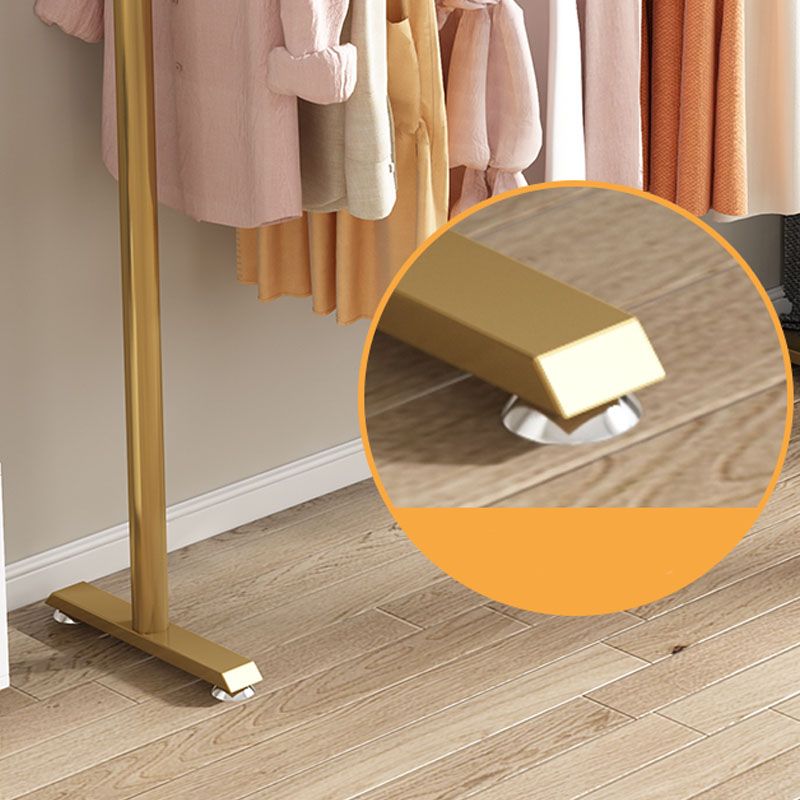 Modern Minimalist Coat Rack Metallic Free Standing Coat Rack for Bedroom