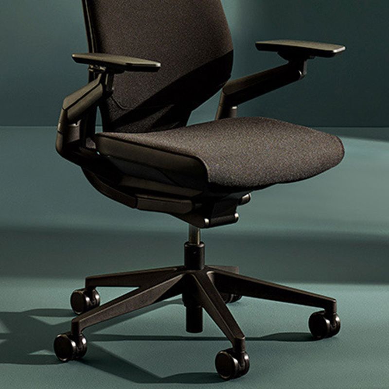 Modern Swivel Chair Adjustable Seat Height Ergonomic Office Chair with Wheels