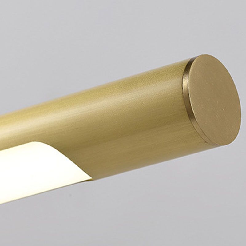 Luz de matorral de brazo ajustable Cobre moderno 1 iluminación de pared de luz