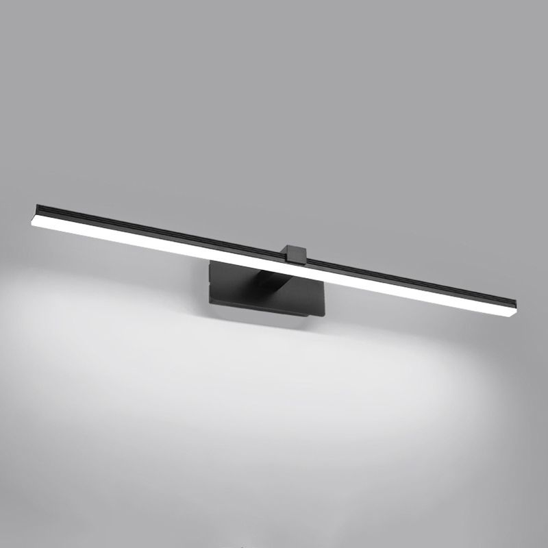 Accesorio de iluminación de pared de baño lineal led metal simplicidad estilo pared apliques luz