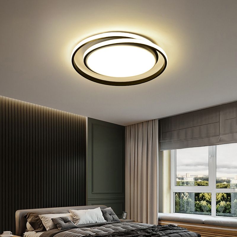 Moderne stijl Twisted Line Flush Mount Lighting voor woonkamer slaapkamer