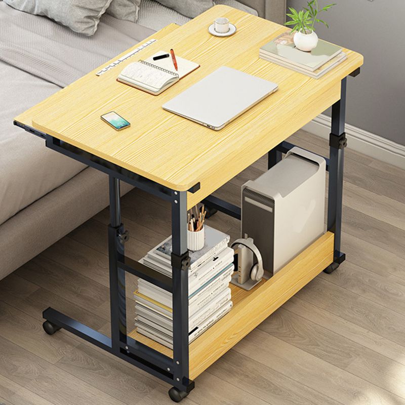 Contemporary Writing Desk Wooden Adjustable Standing Desk for Bedroom