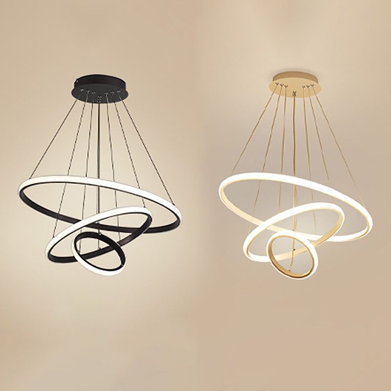 Luminaires de lustre à plusieurs niveaux