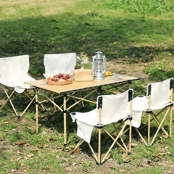 Outdoor Removable Camping Table Modern Aluminum Foldable Camping Table