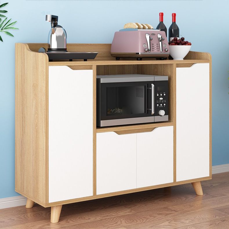 Modern Style Sideboard Wood Sideboard with 1-door for Kitchen