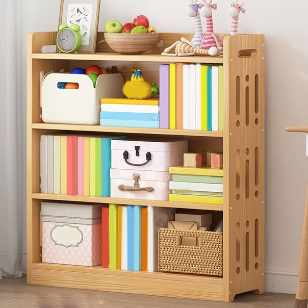 Nordic Style Standard Kids Bookcase Home Freestanding Rectangle Standard Bookcase