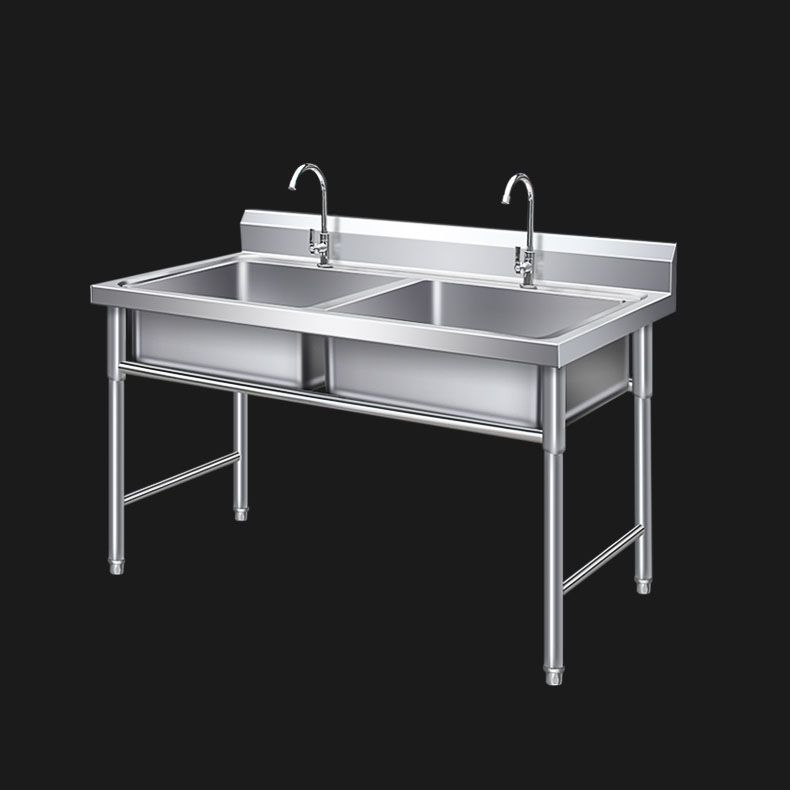 Kitchen Sink Top Mounted Stainless Steel Faucet Included Kitchen Sink