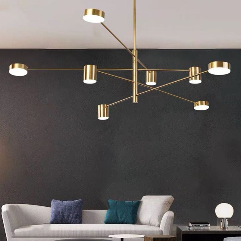 Acrylic Chandelier LED Ceiling Light Postmodern Style for Living Room Dinning Room