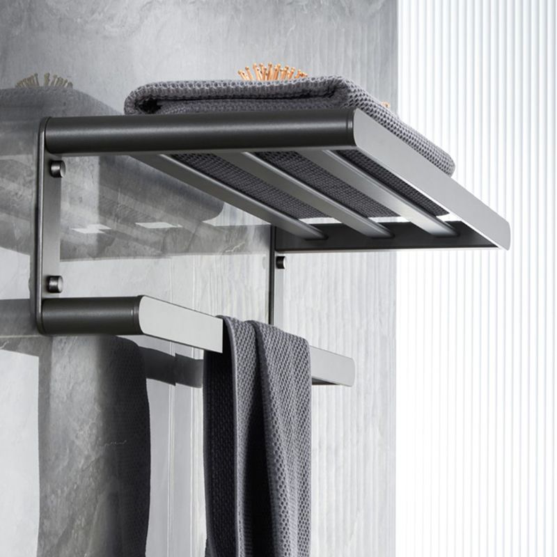 Modern Metal Bathroom Accessory As Individual Or As a Set in Grey