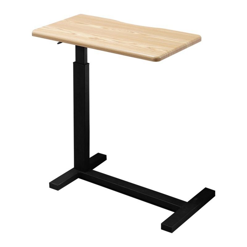 26.4-Inch Modern Hight Adjustable Desk Four-Tone Color Office Desk with Caster Wheels