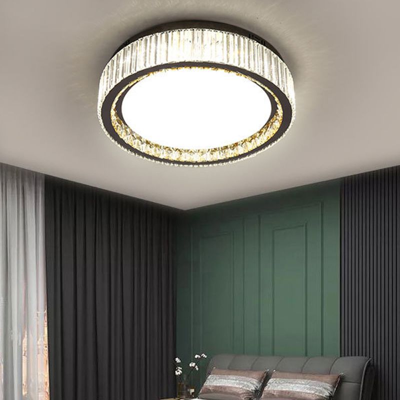 Flush Mount Ceiling Light Modern Ceiling Mounted Fixture for Living Room