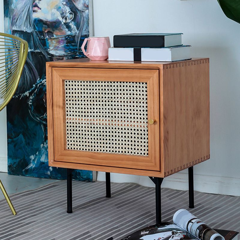 Cabinets Included Bedside Cabin Solid Wood Night Table for Bedroom