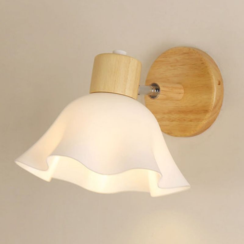 Wooden Wall Light Fixture Simple Wall Light Sconce for Bedroom