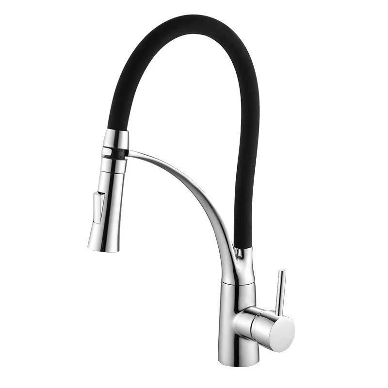 Modern 1-Handle Faucets Copper Touchless with Water Dispenser Standard Kitchen Faucet