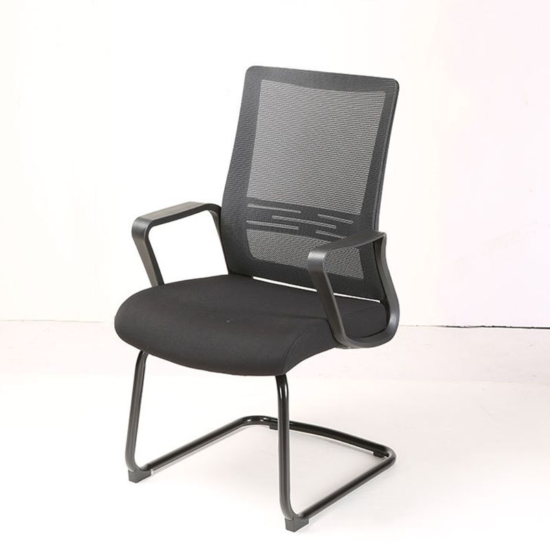 Mesh Armrest Desk Chair No Distressing Black Frame Office Chair