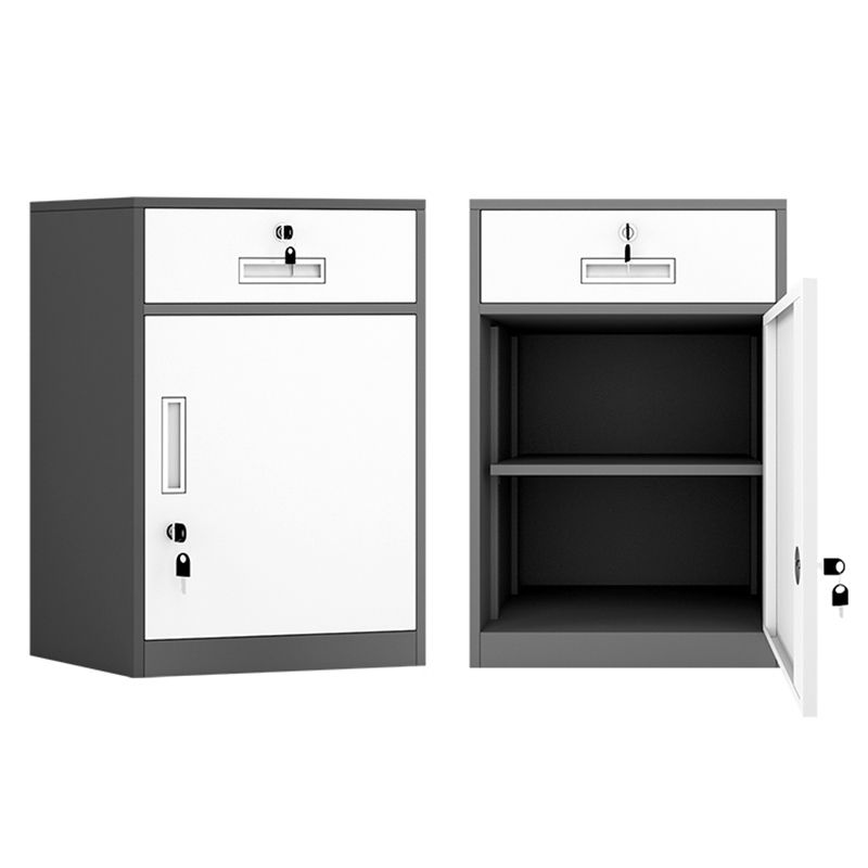 Modern Cabinet Metal Locking Drawers and Storage File Cabinet