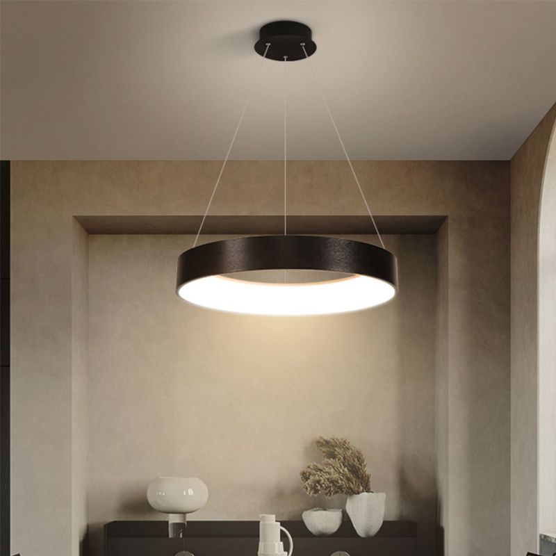 Modern Style Hanging Lighting Fixture Household LED Chandelier for Sitting Room