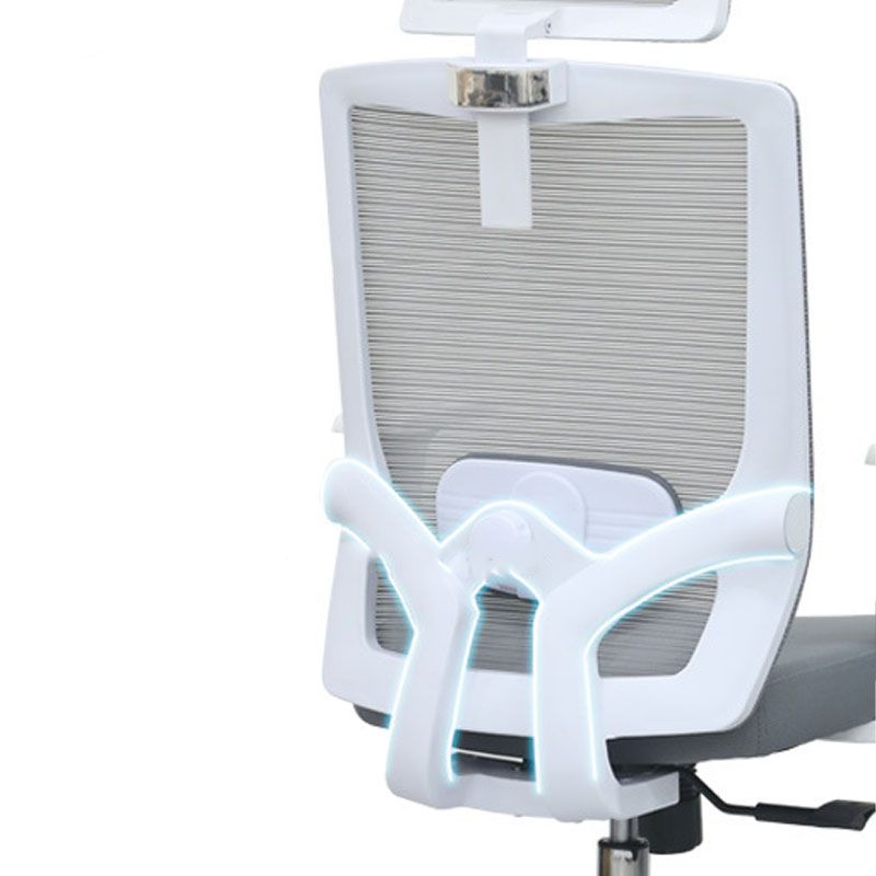 Fixed Arms Desk Chair High-back Ergonomic Office Chair Mesh Desk Chair