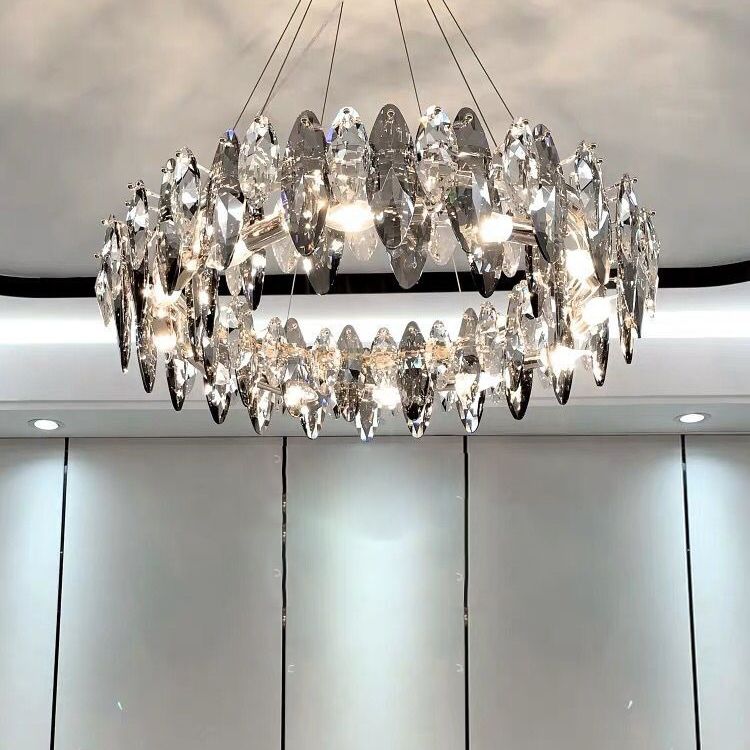 Modern Chandeliers For Dining Room Circular Chandelier Hanging Pendant Lights