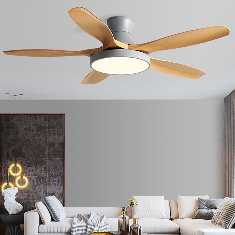 Contemporary LED Ceiling Fan Lighting Fixture for Sitting Room