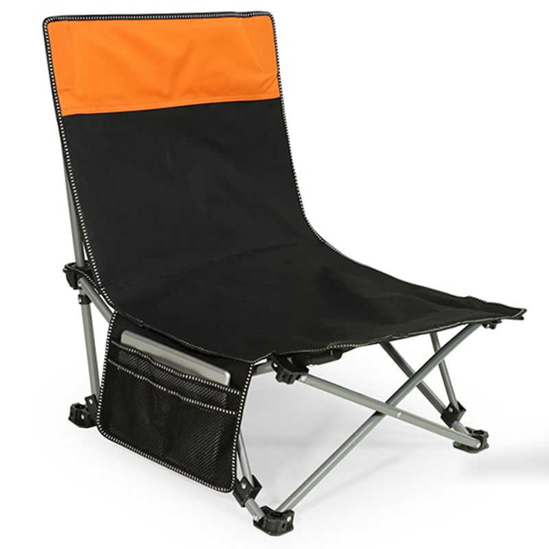 Metal Single Ergonimic Recliner with Storage Adjustable Solid Color