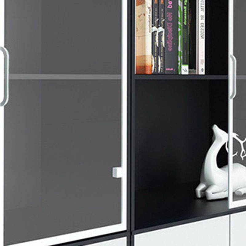 Industrial Vertical File Cabinet Locking Storage Wood File Cabinet for Home Office