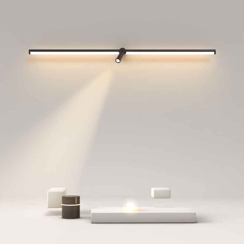 Lámpara de luz de pared de tocador lineal de estilo minimalista moderno