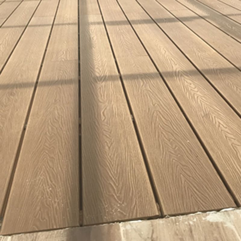 Deck Plank Wooden Embossed Waterproof Outdoor Flooring Deck Plank