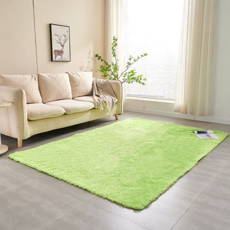 Komfort massiver Shag Teppich Polyester Indoor Teppich nicht rutschfestem Teppich für Wohnzimmer