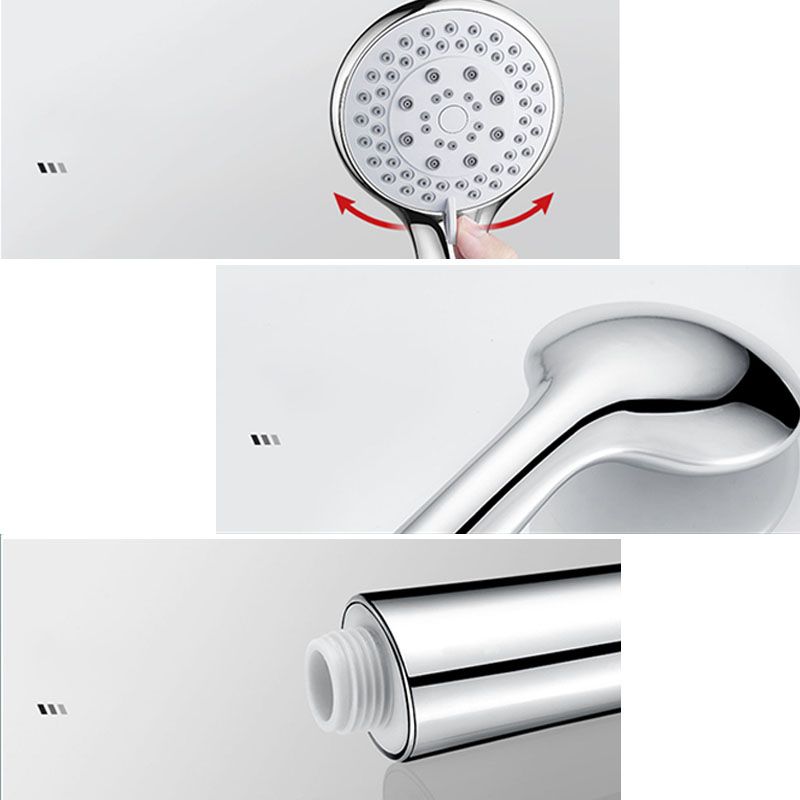 Modern Handheld Shower Head Self-Cleaning Wall-Mount Shower Head