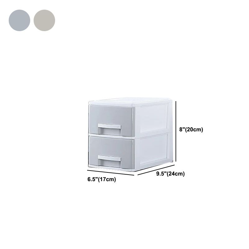 Modern Cabinet Plastic with Drawers Filing Cabinet for Home Office