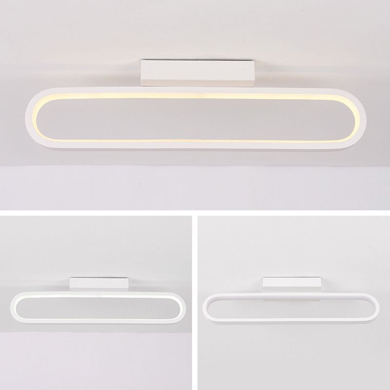 Iluminación de pared de espejo geométrico de 1 luz de estilo moderno de pared de metal montada en la pared