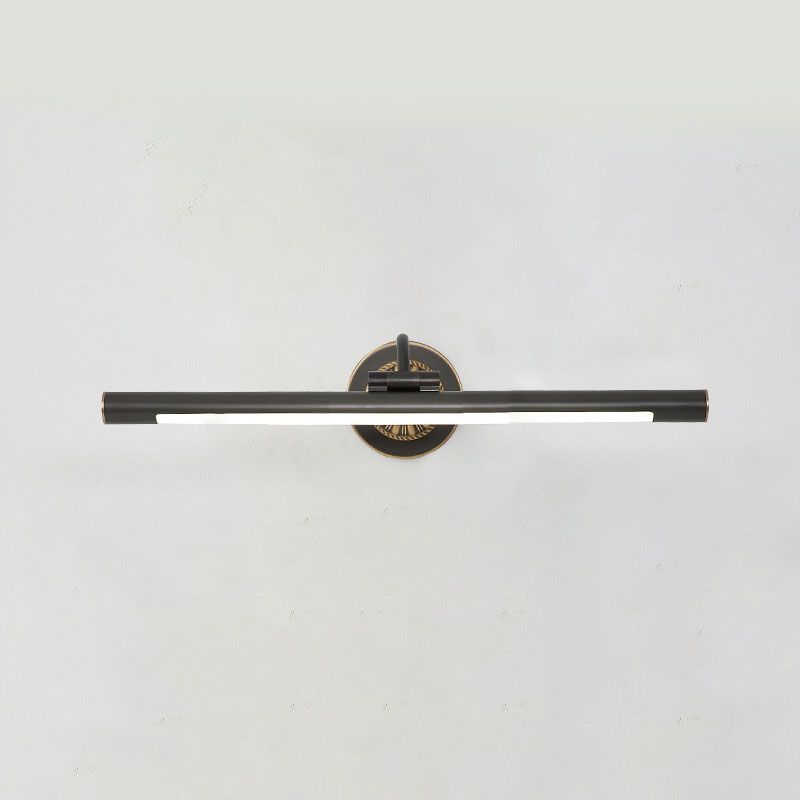 Linear Shade 1-Light Wall Sconce Post-Modern Simple Style Mirror Wall Lighting