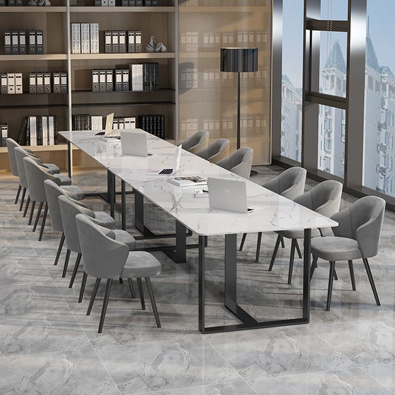 Sintered Stone Home Meeting Table Industrial Office Writing Table