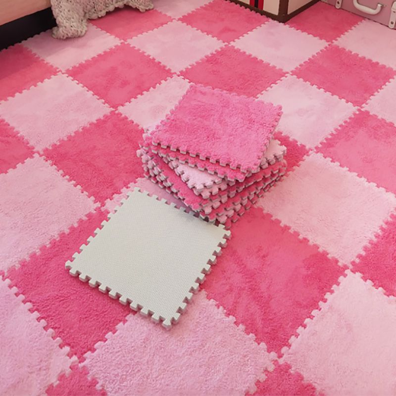 Modern Tiles and Carpet Plush Cut Loose Lay Fade Resistant Carpet Tile