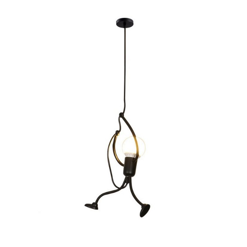 Adjustable Industrial Style Hanging Ceiling Lights for Living Room Coffee Shop