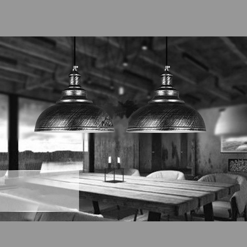 Pendant Light Kit Industrial Style Shaded Metal Hanging Pendant Light for Restaurant