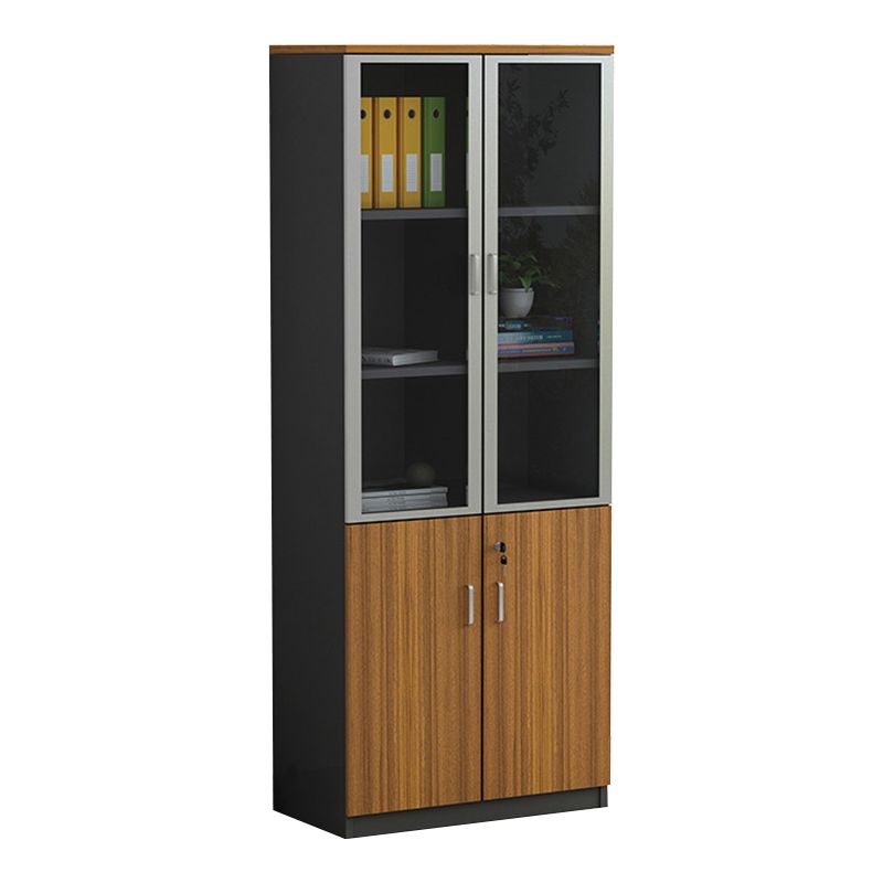 Modern Style Lateral Filing Cabinet Wood Filing Cabinet with Lock and Storage